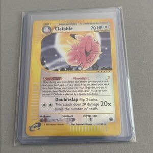 Pokemon TCG: Clefable 41/165 Reverse Holo